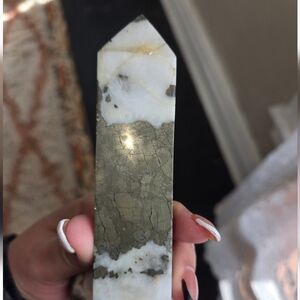 Agate And Pyrite Tower